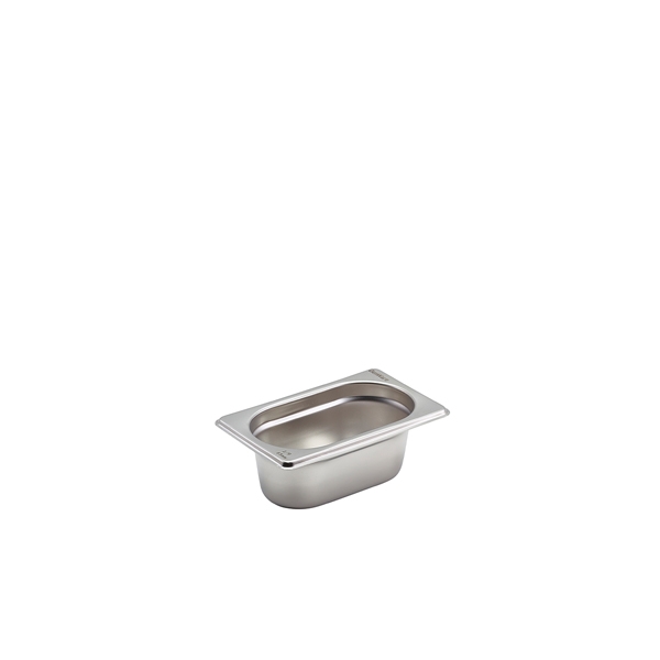 GENWARE | ST/ST GASTRONORM PAN 1/9 - 65MM DEEP | GN19-65