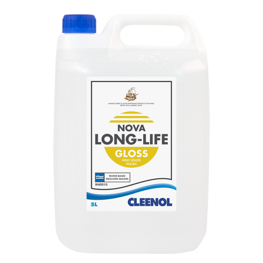 CLEENOL | NOVA LONG LIFE GLOSS FLOOR DRESSING X 5 LTR | BN0010