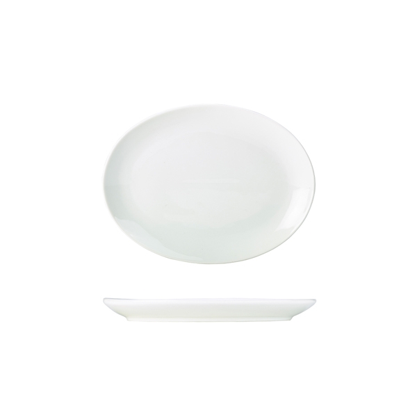 GENWARE | PORCELAIN OVAL PLATE 21CM X 6 | 112121