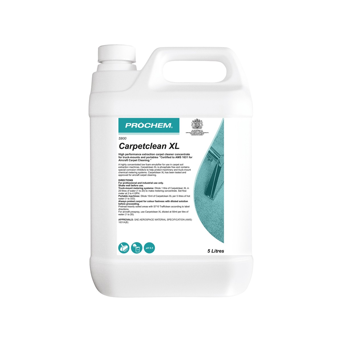 PROCHEM | CARPET CLEAN XL 5 LTR | S800-05 | 2503