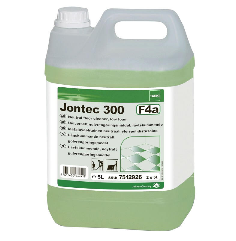 DIVERSEY | TASKI JONTEC 300 NEUTRAL FLOOR CLEANER X 5LTR | 7512925