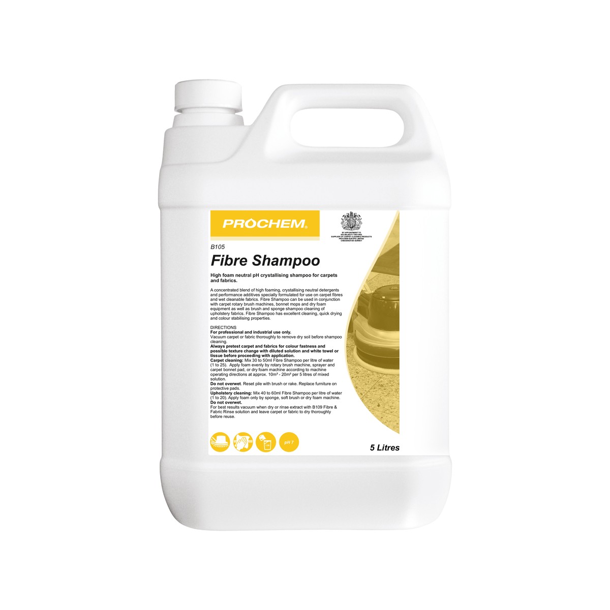 PROCHEM | FIBRE SHAMPOO X 5 LTR | B105 | 2515