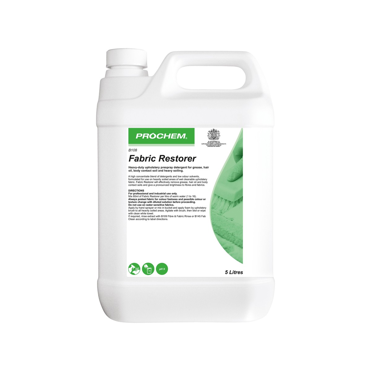 PROCHEM | FABRIC RESTORER X 5 LTR | B108-05 | 2518