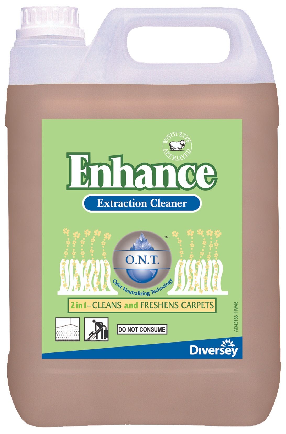 DIVERSEY | ENHANCE EXTRACTION CLEANER X 5 LTR | 411100