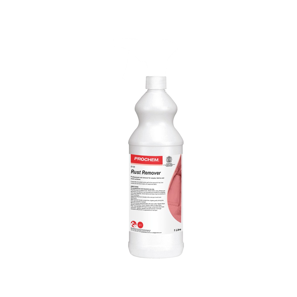 PROCHEM | RUST REMOVER X 1 LTR | B198 | 2543