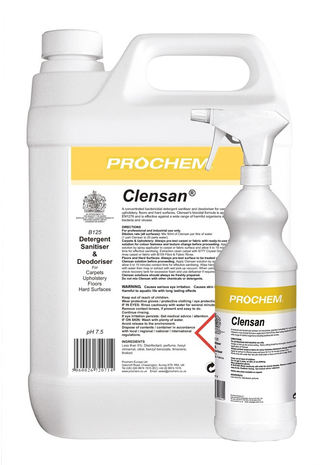 PROCHEM | CLENSAN SANITISER | B125-01