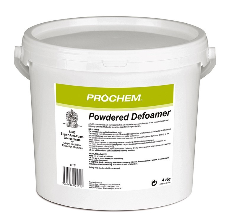 PROCHEM | POWDERED DE-FOAMER X 4 KG | S762-02