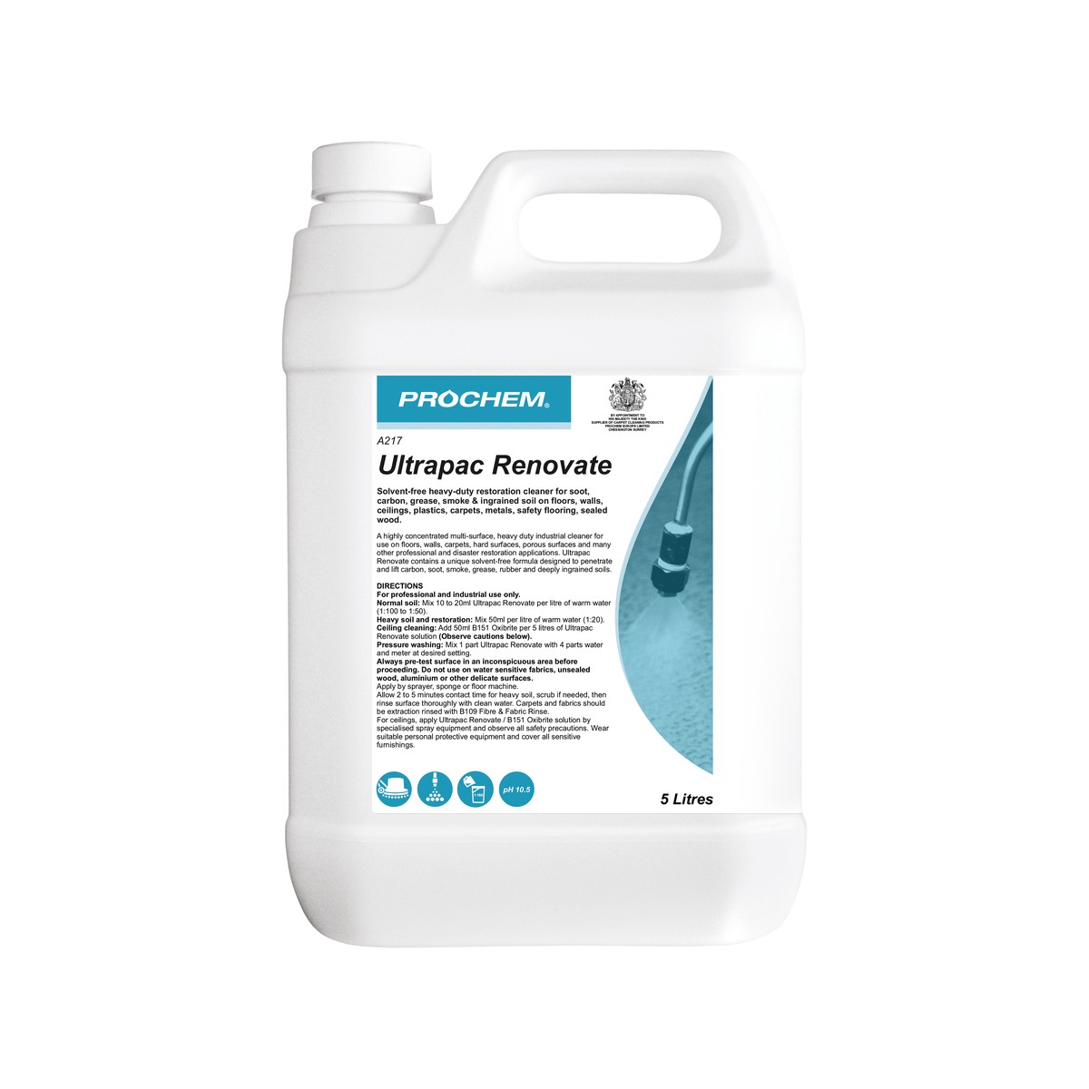 PROCHEM | ULTRAPAC RENOVATE X 5LTR  | A217-05 | 2576