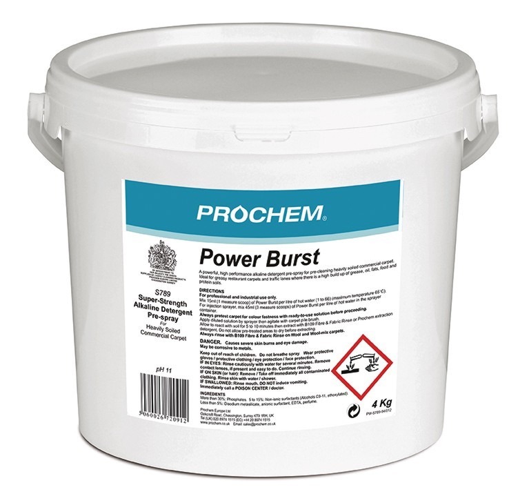 PROCHEM | POWER BURST X 4 KG | S789-04
