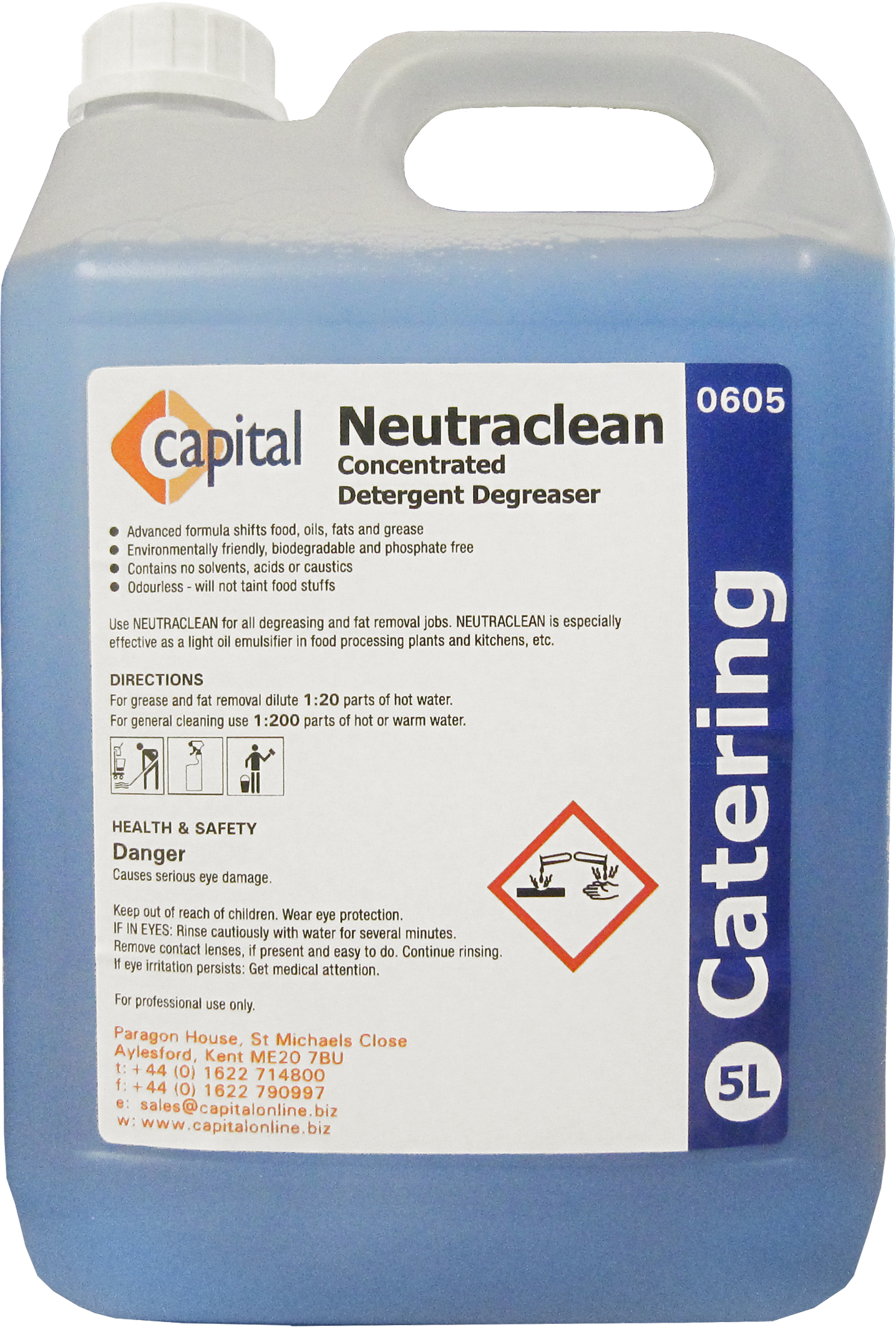 CAPITAL | NEUTRACLEAN X 5 LTR