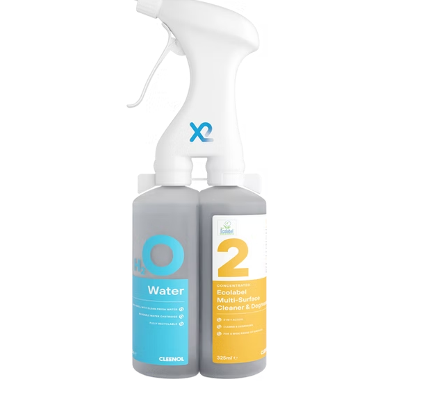 CLEENOL | X2 EVOLUTION EV2 MULTI SURFACE CLEANER & DEGREASER 4 X 325ML | ECO-EV2-X2