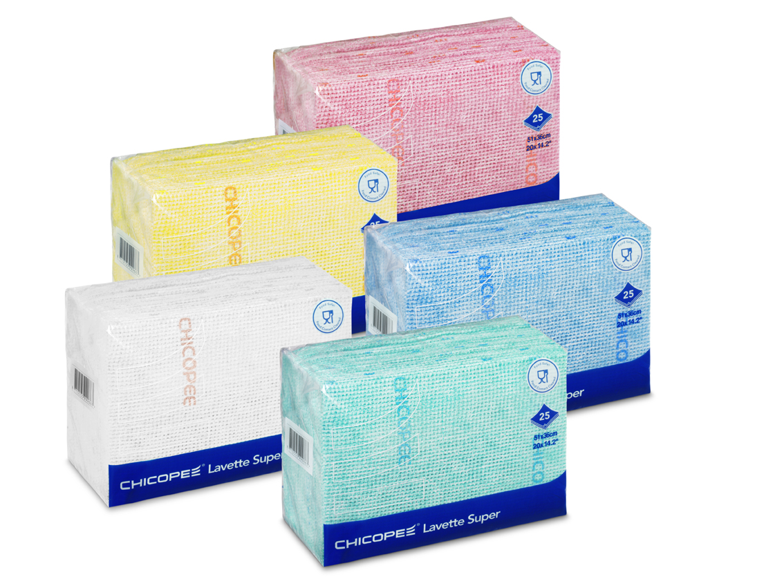 HARRISON WIPES | CHICOPEE LAVETTE SUPER CLOTH X 25 | LAV 21