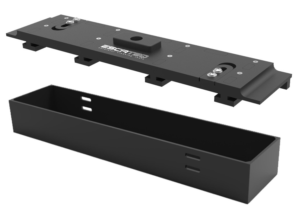 ESCATEQ | TREAD TEQ HEAD UNIT 60CM BLACK C/W SATURATION TUB | HU-0600-24