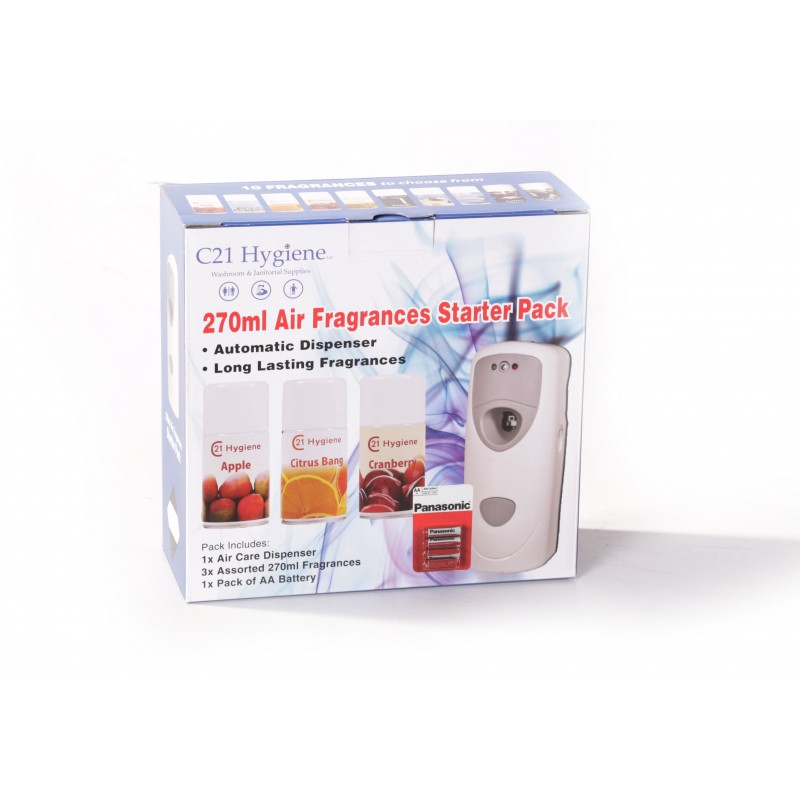 C21 HYGIENE | AIR FRAGRANCE STARTER PACK X 270ML | AFSK