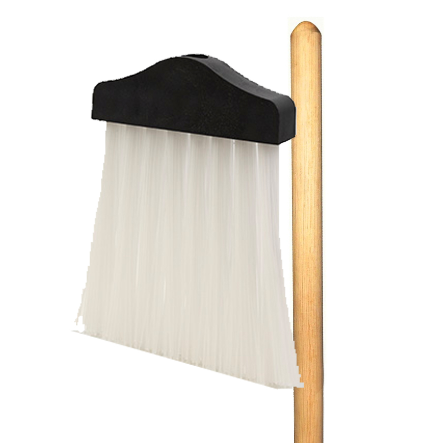 HILL BRUSH | STIFF CURB BROOM 7 INCH C/W 4 FOOT X 15/16 INCH HANDLE | CURB1FA48/1
