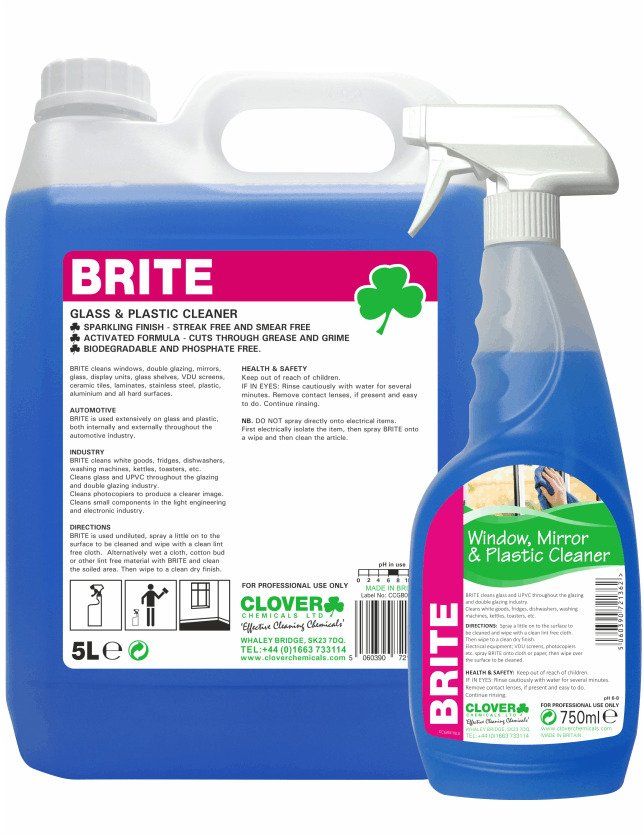 CLOVER (CHRISTEYNS) | BRITE GLASS CLEANER | 701