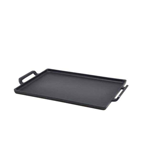 GENWARE | CAST IRON RECTANGULAR PLATTER 28 X 20CM X 6 | C2820