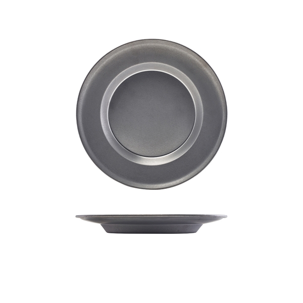 GENWARE | VINTAGE STEEL WINGED PLATE 29CM | SWP29V