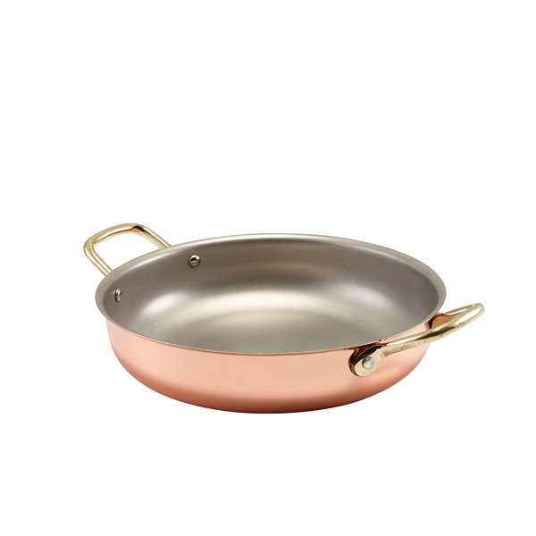 GENWARE | COPPER ROUND DISH 22 X 5CM X 6 | SRD22C