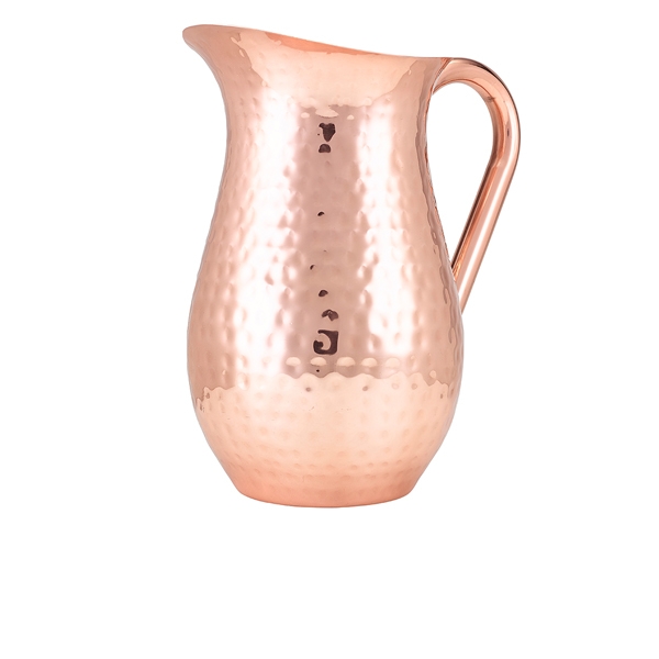 GENWARE | HAMMERED COPPER PLATED WATER JUG 2L | HWJ200C