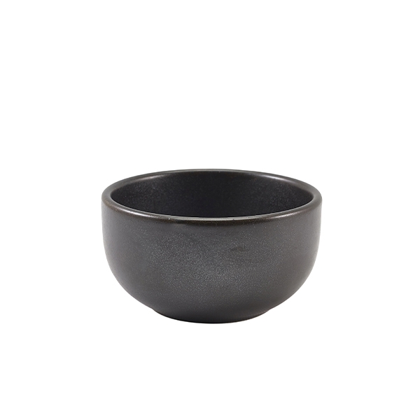 GENWARE | TERRA PORCELAIN BLACK ROUND BOWL 11.5CM X 6 | BW-PBK11