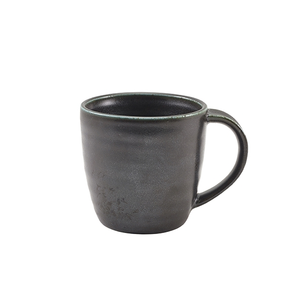 GENWARE | TERRA PORCELAIN BLACK MUG 30CL X 6 | MUG-PBK32