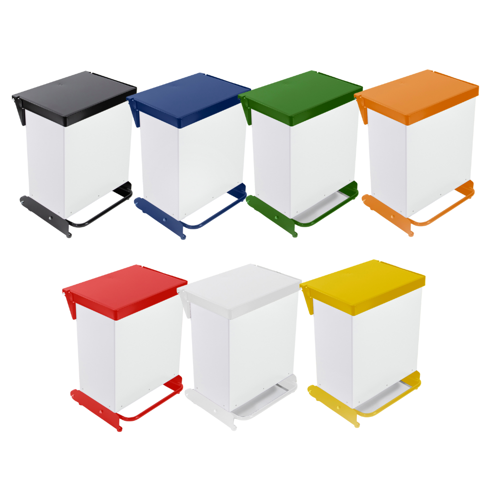 ROBERT SCOTT | SOFT CLOSE FIRE RETARDANT ENCLOSED PEDAL BIN X 36 LTR | 104231