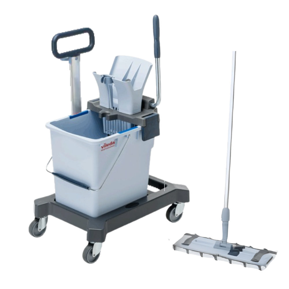 VILEDA | ULTRASPEED PRO BUCKET & MOP SYSTEM C/W HANDLE | 147182