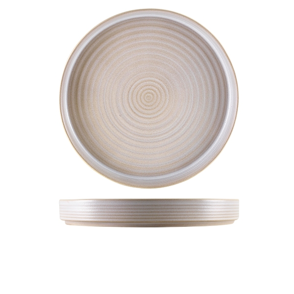 GENWARE | ANTIGO STONEWARE BARLEY PRESENTATION PLATE 26CM X 6 | PR-ABR26