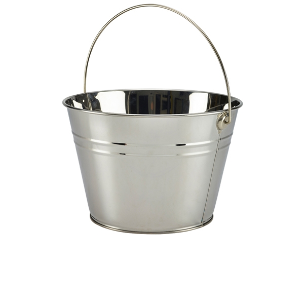 GENWARE | STAINLESS STEEL SERVING BUCKET 25CM DIA | SSB25