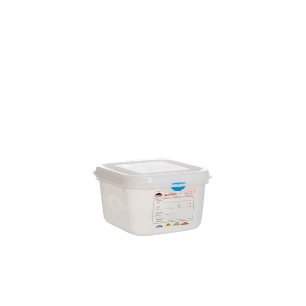 GENWARE | GN STORAGE CONTAINER 1/6 100MM DEEP 1.7L X 12 | 12380