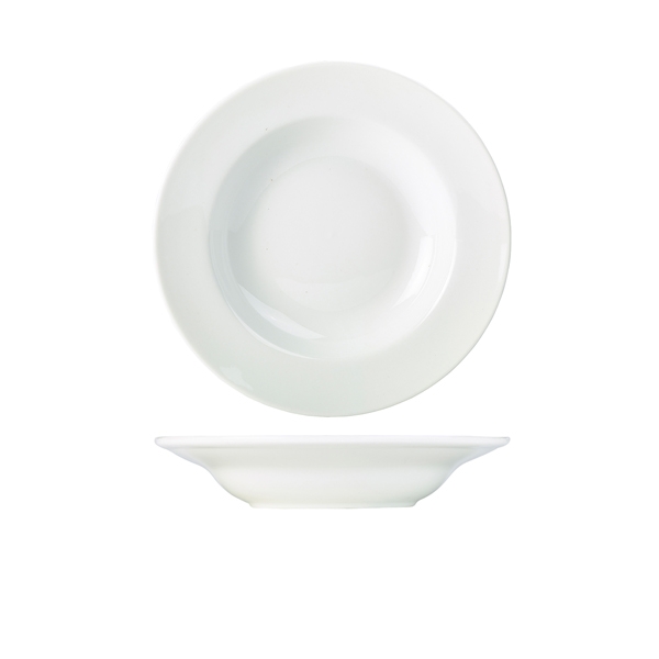 GENWARE | PORCELAIN SOUP PLATE/ PASTA DISH 23CM X 6 | 172122
