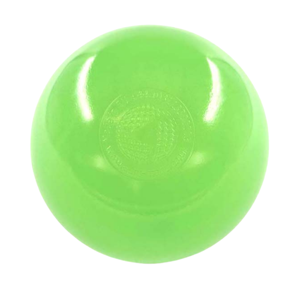 APPLE GREEN 75MM BALLS PIT BALLS X 1000