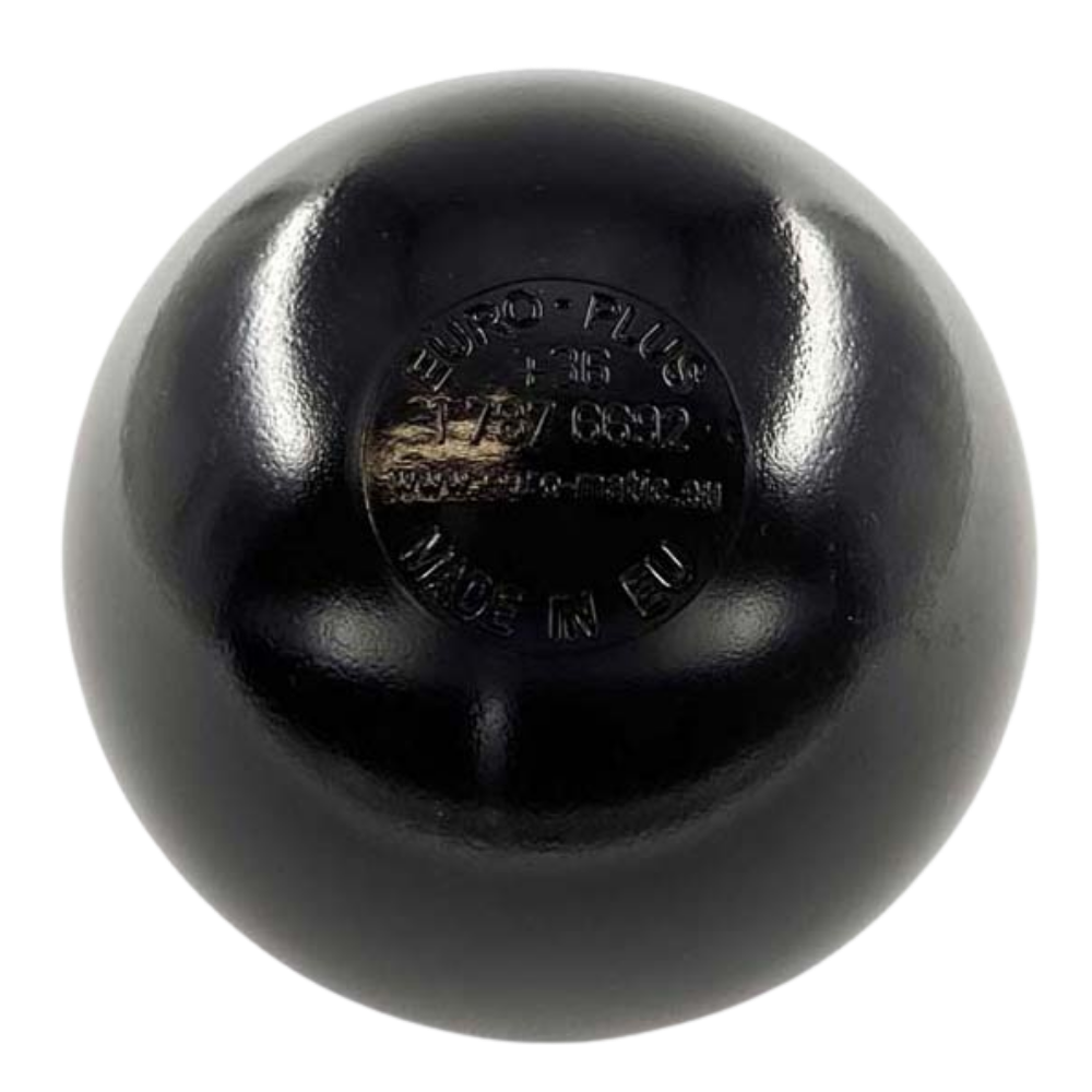 BLACK 75MM BALLS PIT BALLS X 1000