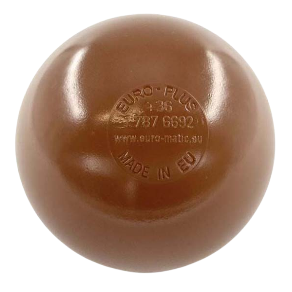 CHOCOLATE 75MM BALLS PIT BALLS X 1000