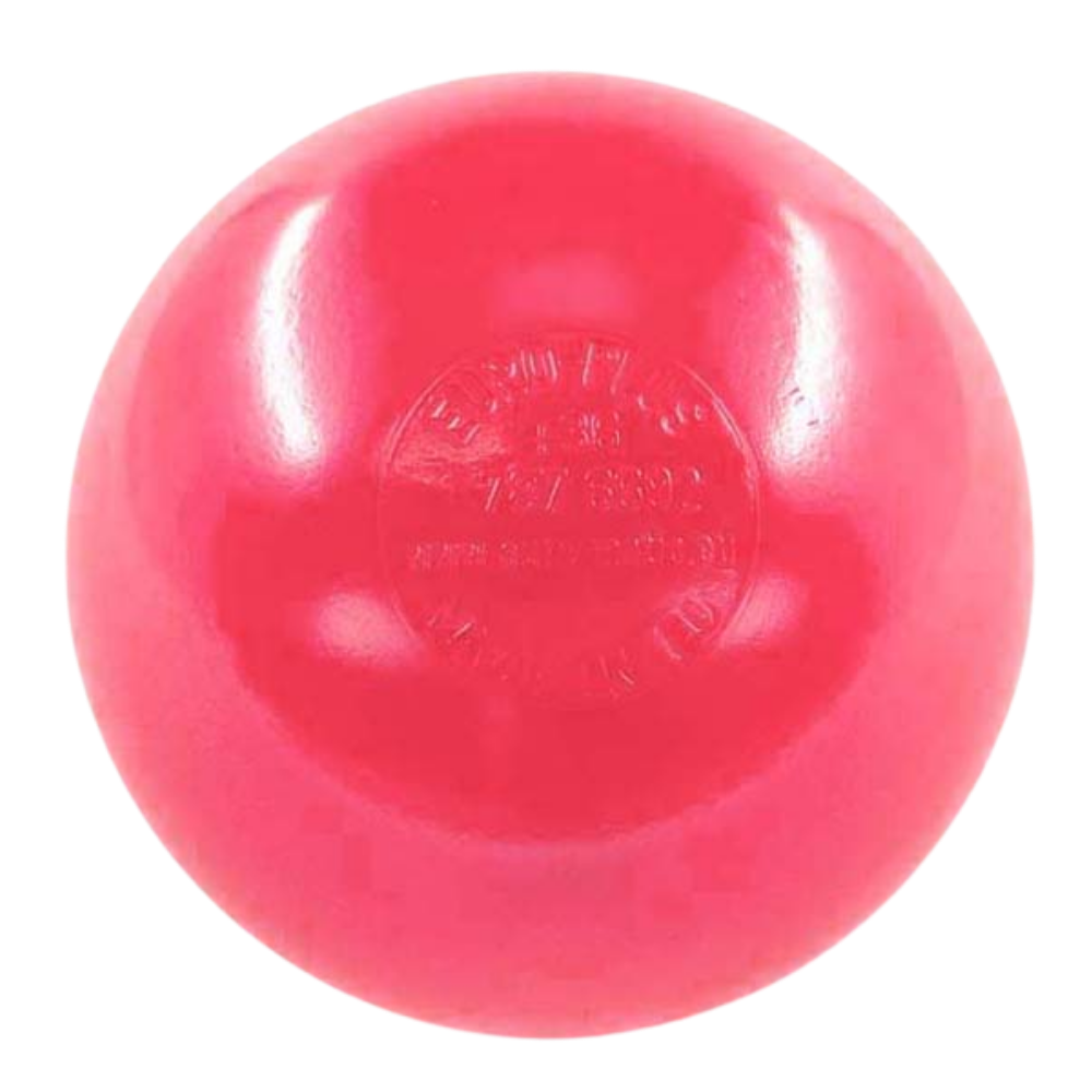 PEARL RED 75MM BALLS PIT BALLS X 1000