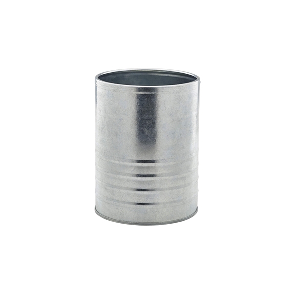 GENWARE | GALVANISED STEEL CAN 11CM DIA X 14.5CM X 12 | GSC11