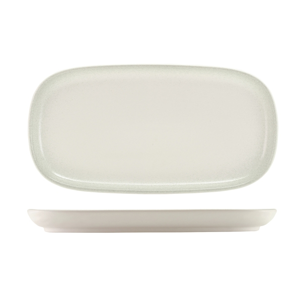 GENWARE | SERENO PORCELAIN CIRRUS RECTANGULAR PLATTER 35 X 18CM X 3 | NR-SCR35
