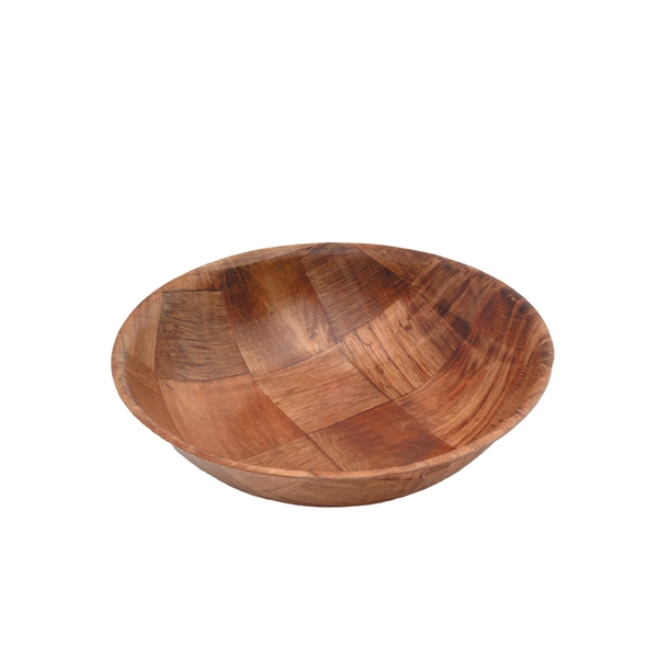 GENWARE | WOVEN WOOD BOWLS DIA X 12 | GC111