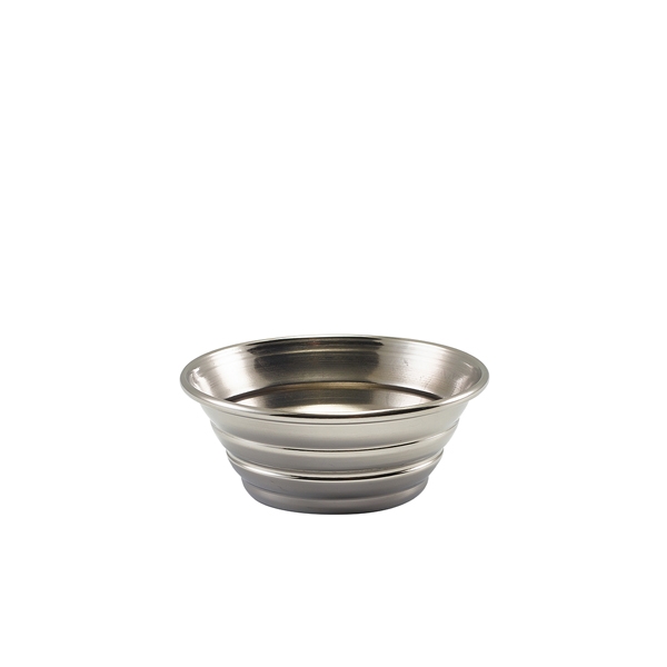 GENWARE | STAINLESS STEEL RIBBED RAMEKIN 43ML X 24 | RAMSTR115