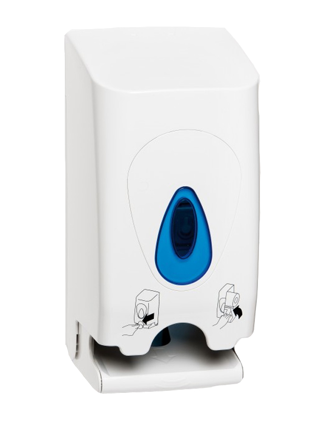 BRIGHTWELL | HYLAB |  MODULAR TWIN TOILET ROLL DISPENSER | 4TRM-WB
