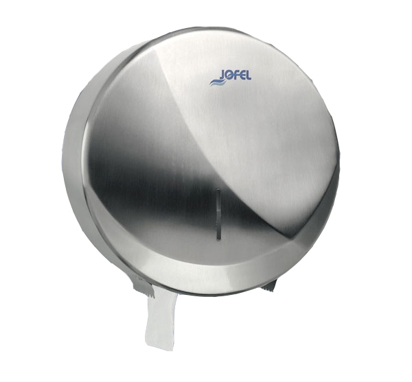 JOFEL | FUTURA STAINLESS STEEL MINI JUMBO DISPENSER SATIN | AE25001