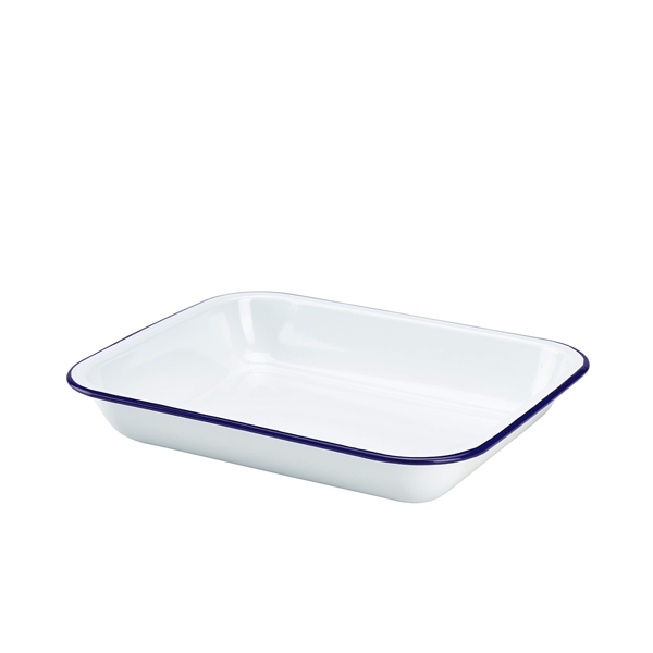 GENWARE | ENAMEL BAKING TRAY 31 X 25 X 5CM X 6 | 61031