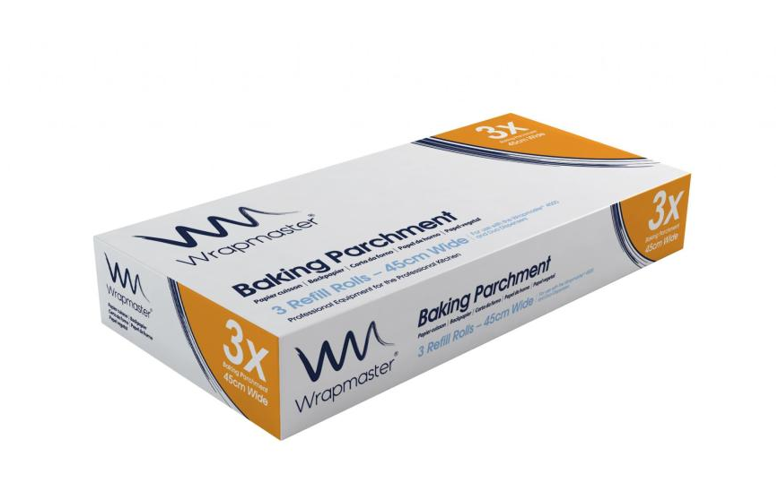 WRAPMASTER | BAKING PARCHMENT REFILLS 45CM X 50MTR X 3 | 21C32