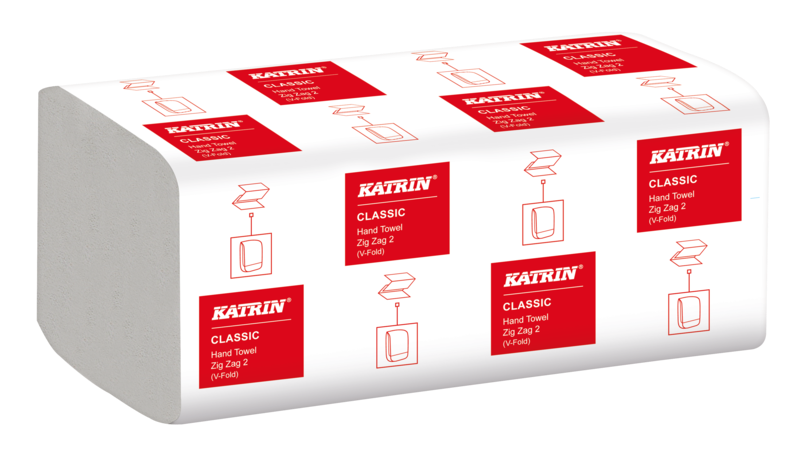 KATRIN | 35298  CLASSIC ZIG-ZIG HAND TOWEL X 4000 | 35298