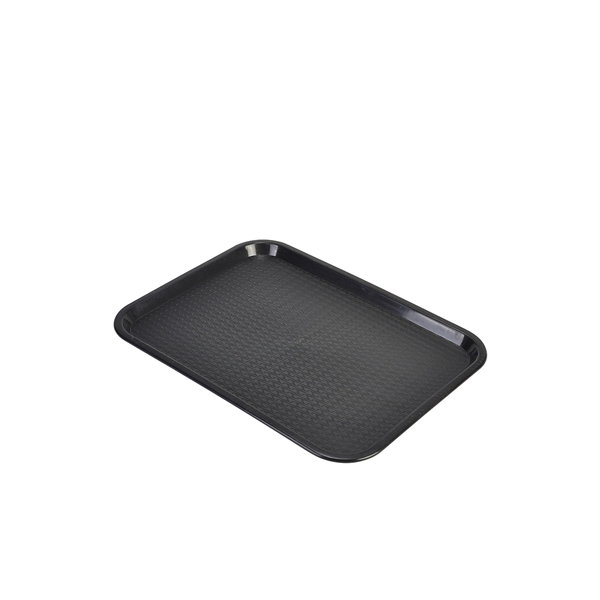 GENWARE | FAST FOOD TRAY BLACK SMALL | CT1014-03