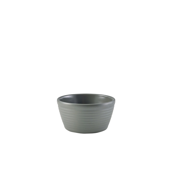 GENWARE | MELAMINE MATT GREY RIPPLE RAMEKIN 68ML X 24 | R280-04