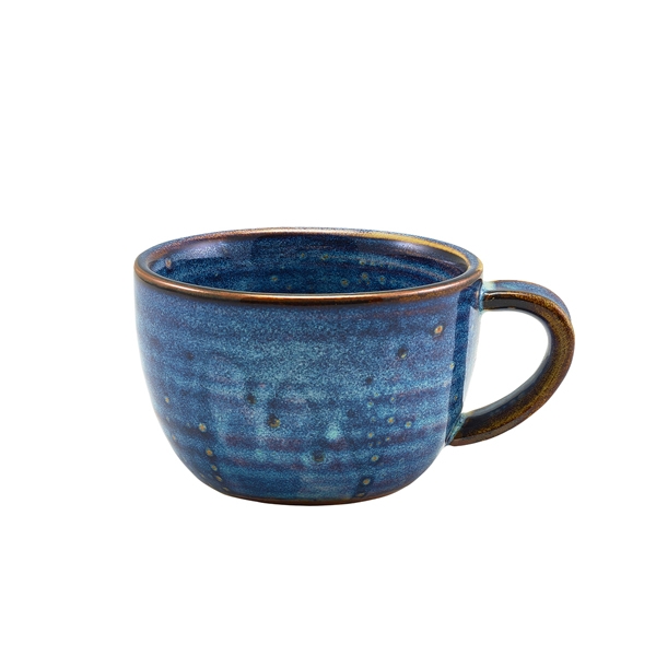 GENWARE | TERRA PORCELAIN AQUA BLUE COFFEE CUP 28.5CL X 6 | CUP-PBL28