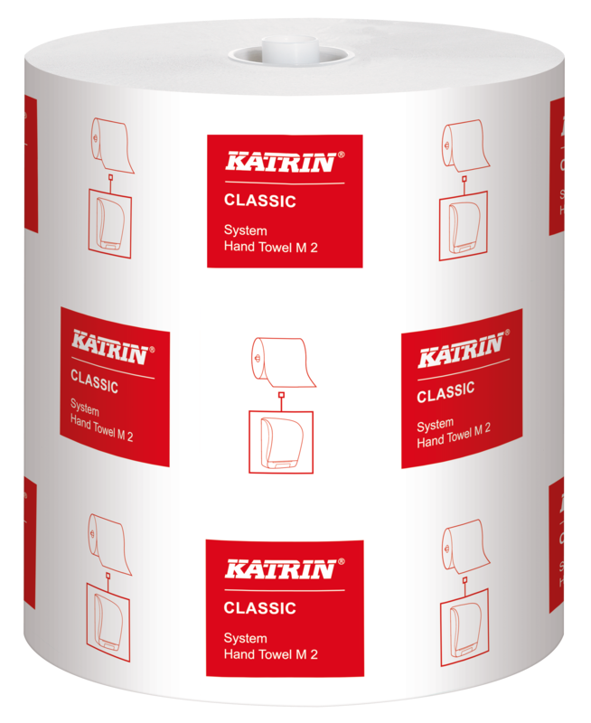 KATRIN | 460102 WHITE ULTIMATIC ROLL TOWEL 160M X 6 | 460102