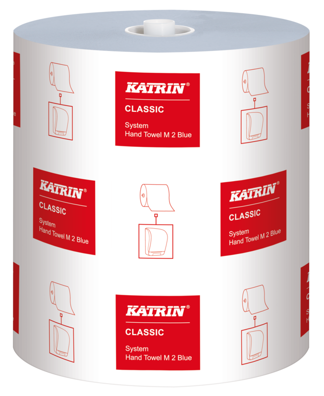 KATRIN | 460263  SYSTEM BLUE HAND TOWEL M2 X 6 | 460263